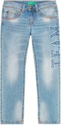 panteloni benetton colors jeans mple anoikto 110 cm 4 5 eton photo