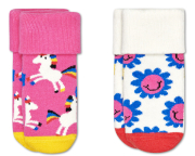 kaltses happy socks 2 pack kids unicorn terry socks kuni45 3300 2tmx photo