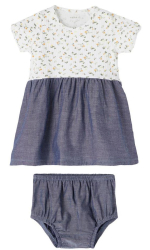 forema name it 13190302 nbfjanice ss dress w bloomer leyko photo