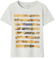 t shirt name it 13190423 nmmjamie ss top gkri melanze 122 128 cm 7 8 eton photo