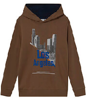 hoodie name it 13194186 nkmvildar xaki 122 128 cm 7 8 eton photo