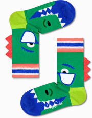 kaltses happy socks kids cool dino sock kcod01 7300 prasino polyxromo photo