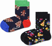 kaltses happy socks 2 pack gingerbread and gifts socks kgag02 6500 photo