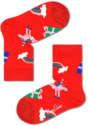 kaltses happy socks kids jumbo unicorn sock kjun01 4300 eu 28 31 photo