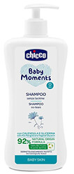 sampoyan chicco new baby moments 500ml photo