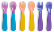 set polyxroma piroynia kai koytalia 12536 munchkin color change forks spoons 6tem photo
