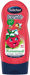 buebchen sampoyan kai afrontoys 2 se 1 raspberry fun 230ml photo