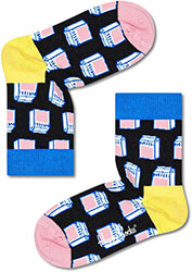 kaltses happy socks kids milk sock kmil01 9300 roz mayro eu 24 26 photo