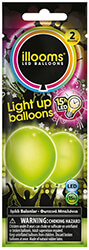set foteina mpalonia giochi preziosi illooms led balloons prasino 2tmx llm05211 photo