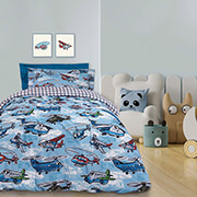 set sentonia das home mona kid 4829 galazio kokkino 170x240cm 3tmx photo