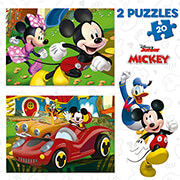 Educa Puzzle Mickey Mouse Fun House 2x20tmx [π.019.311] - Παιχνιδια-36 ...