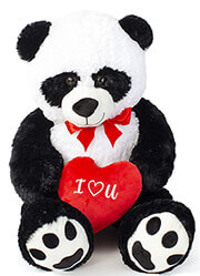 panda me kardia i love you 100cm 59504v