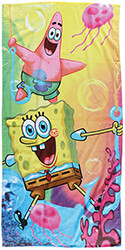petseta thalassis das home spongebob 5867 kitrino 70x140cm photo
