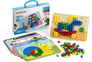 paixnidi drastiriotiton pegs miniland 160 tmx primary colours photo