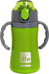 anoxeidoto paidiko thermos ecolife thermos kids 300ml prasino photo