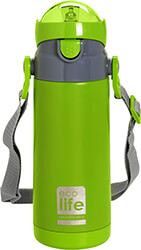 anoxeidoto paidiko thermos ecolife thermos kids 400ml prasino photo