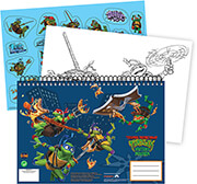 mplok zografikis 23x33 me sticker ninja turtles 2023 photo