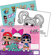 gim mplok zografikis 23x33 me stikers lol surprise photo