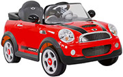 rollplay ilektrokinito rc mini cooper s roadster 6v red photo