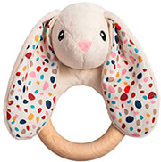 whisbear masitiko eco teether bunny cream photo