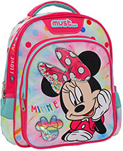 sxoliki tsanta platis nipioy disney minnie mouse i love rainbow must 2 thikes photo