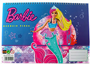 mplok zografikis 23x33 me sticker barbie photo