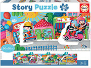 pazl educa story vehicles in the city 26tmx 18901 photo