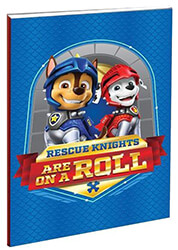 tetradio paw patrol gim b5 40 fyllon 17x25cm photo