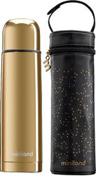 set thermos ygron deluxe gold i sothermiki thiki moni miniland deluxe gold 500ml photo