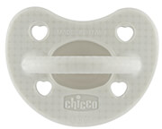 pipila chicco silikoni physioforma soft luxe 2 6m grey photo