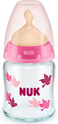 mpimpero nuk first choice plus me thili kaoytsoyk 0 6m 120ml roz photo