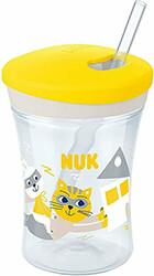 potiri nuk action cup kitrino 230ml gia 12m  photo