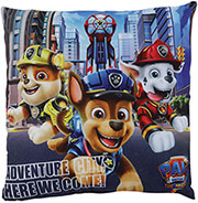 diakosmitiko maxilari das home 5514 paw patrol kitrino kokkino mple 40x40cm photo