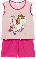 pyzama minerva unicorn roz 98 104cm 3 4 eton photo