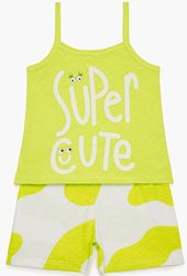 pyzama minerva super cute lime 104 116cm 4 6 eton photo