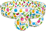 foyskoti pisina intex pineapple splash set pool me mpala sosibio photo