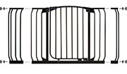 set porta asfaleias dreambaby chelsea hallway 2 proektaseis 9cm 18cm black photo