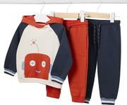 set formas mayoral 02822 foyter kai 2 pantelonia portokali 86 cm18 24 minon photo