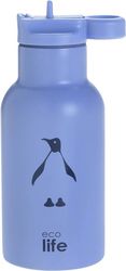 metalliko thermos ecolife kids thermos animals penguin 350ml photo