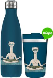 thermos anoxeidoto maxbuddies mple 500ml doro anoxeidoti koypa thermos 300 ml