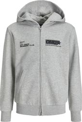 hoodie jack jones jcoreflex 12278269 anoixto gkri melanze photo