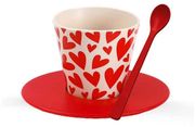koypa i drink id5230 r pet cup spoon 90ml heart photo