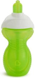 ekpaideytiko kypello munchkin cl flip straw cup 296ml prasino photo