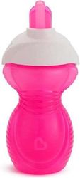ekpaideytiko kypello munchkin cl flip straw cup 296ml roz photo