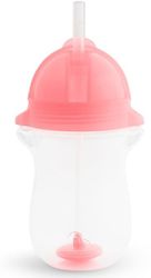 potiri me kalamaki munchkin tip n sip tall 296 ml roz photo