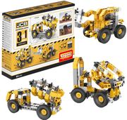 engino jcb construction tipper truck 3 in 1 multimodels