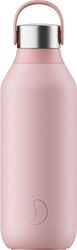 anoxeidoto mpoykali thermos chilly s series 2 blush pink 500ml photo