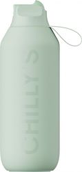 anoxeidoto mpoykali thermos chilly s s2 flip lichen green 500ml photo