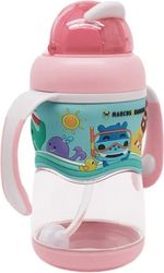 mpoykali marcus marcus 2 stage tritan straw bottle roz 420ml photo