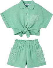 set sorts mployza mayoral 03210 082 openwork set menta 92 cm 2 eton photo